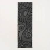 Psychedelic Patterns Yogamatte (Rückseite)