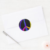 Psychedelic Peace Sign Stickers (Umschlag)