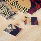 Psychedelic Pirate Couple - Bold Romance Puzzle (Seite)