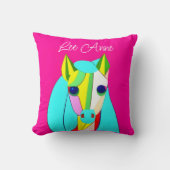 Psychedelic Pony Dreams Kissen (Vorderseite)