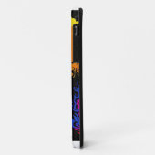 Psychedelic Poodle Dog Design Case-Mate iPhone Hülle (Hinten/Links)