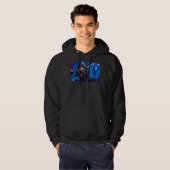 Psychedelic Poodle Hoodie (Vorne ganz)