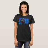 Psychedelic Poodle T-Shirt (Vorne ganz)