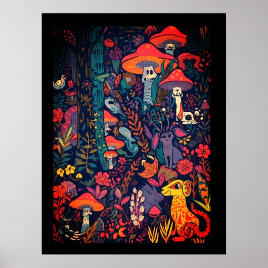 Psychedelic poster (Vorne)