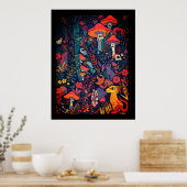 Psychedelic poster (Küche)