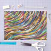 Psychedelic Prisma Tissue Paper Seidenpapier (Handwerk)