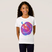Psychedelic Pumpkin Heart T - Shirt (Vorne ganz)