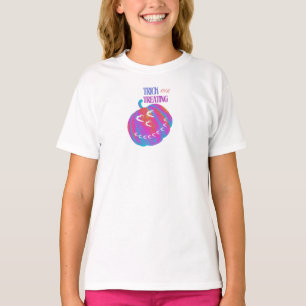 Psychedelic Pumpkin Heart T - Shirt