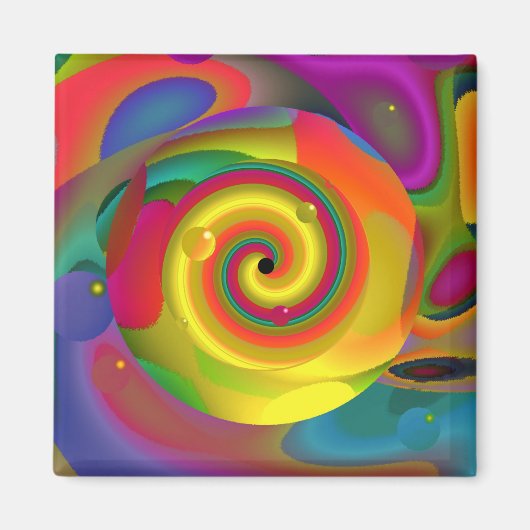 Psychedelic Punch Magnet (Vorne)