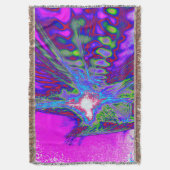 Psychedelic Radiance Blanket Decke (Vorderseite Vertikal)