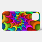 Psychedelic Rainbow Spiral Xtreme iPhone 6/6s Case (Rückseite (Horizontal))