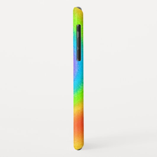 Psychedelic Rainbow Yin & Yang Case-Mate iPhone Hülle (Hinten/Links)