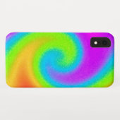 Psychedelic Rainbow Yin & Yang Case-Mate iPhone Hülle (Rückseite (Horizontal))