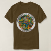 Psychedelic Research Voluner T-Shirt (Design vorne)