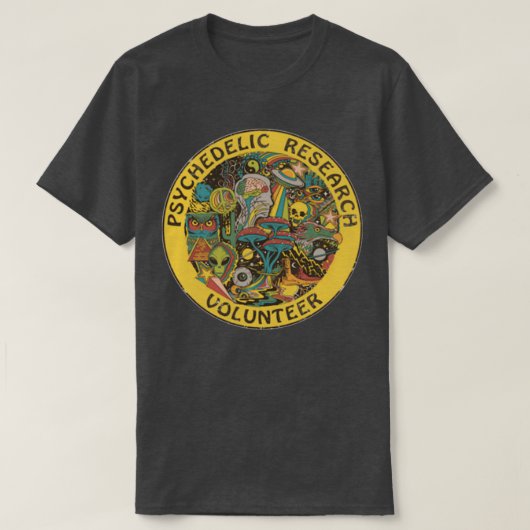 psychedelic research volunr T-Shirt (Design vorne)