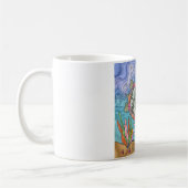 Psychedelic Sea Turtle Seepferd Art Kaffeetasse (Links)