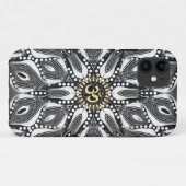 Psychedelic Serpent Om iPhone Case-Mate Hülle (Rückseite (Horizontal))