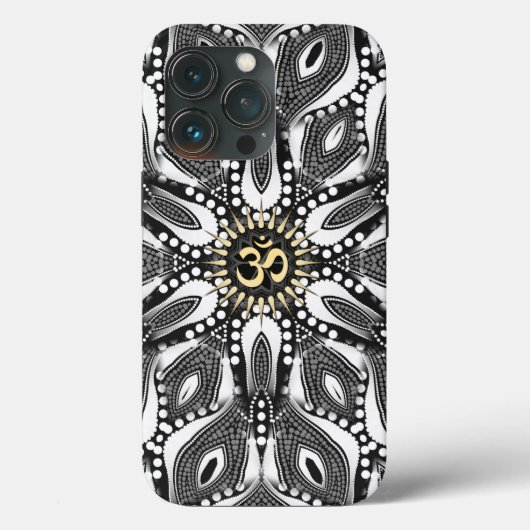 Psychedelic Serpent Om OM Case-Mate iPhone Hülle (Rückseite)