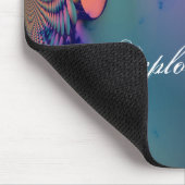 Psychedelic Sixties Krawatte Dye Mousepad (Ecke)