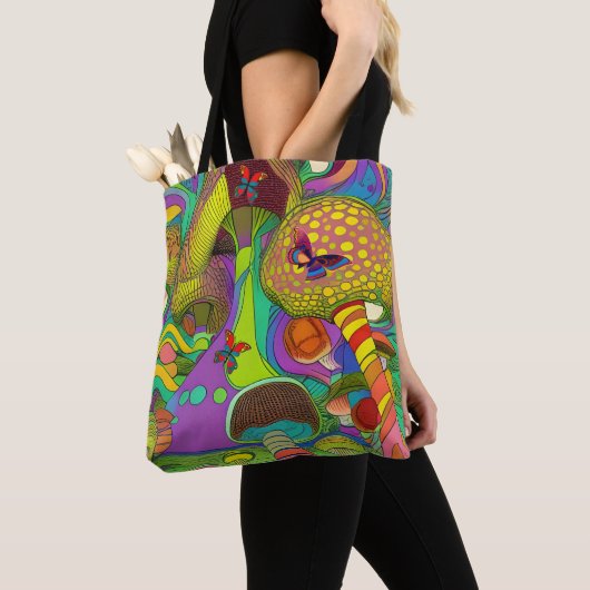 Psychedelic Sixties Tasche (Von Nahem)