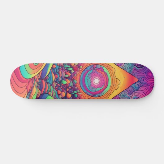 Psychedelic Skateboard (Horizontal)
