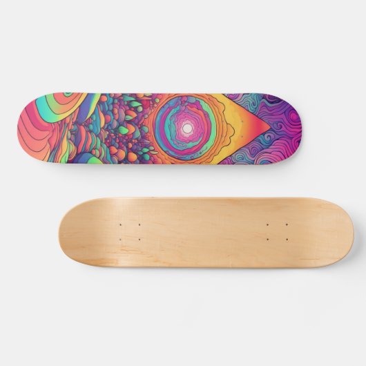 Psychedelic Skateboard (Horizontal)