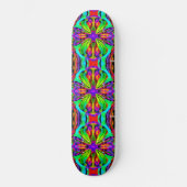 Psychedelic Skateboard (Vorderseite)
