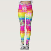 Psychedelic Skull Leggings (Vorderseite)