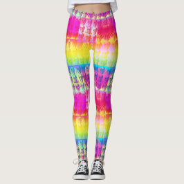 Psychedelic Skull Leggings