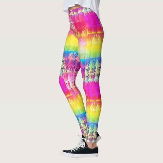Psychedelic Skull Leggings (Links)