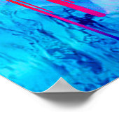 Psychedelic Skull Poster (Ecke)