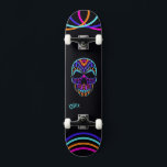 Psychedelic Skull Skateboard<br><div class="desc">Machen Sie dieses Psychedelic Skull Skateboard durch Hinzufügen Ihres Textes zu Ihrem eigenen. Um auf erweiterte Bearbeitungstools zuzugreifen, gehen Sie bitte zu "Personalisieren Sie diese Vorlage" und klicken Sie auf "Details", scrollen Sie nach unten und drücken Sie den Link "Klicken Sie auf, um die Vorlage anzupassen". Ideal für alle Gelegenheiten...</div>