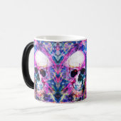 Psychedelic Skull Tasse - 11 oz (Vorderseite Links)