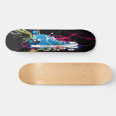 Psychedelic Sneaker Schuhskateboard Skateboard (Horizontal)