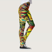 Psychedelic Solar und Wind Power Leggings (Rechts)