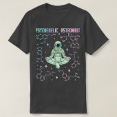 Psychedelic Space Astronaut Psychonaut T-Shirt (Design vorne)