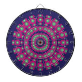 Psychedelic Spheres Dartboard Dartscheibe (vorne)