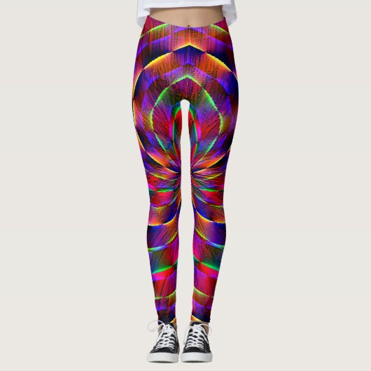 Psychedelic Spider...... Leggings (Vorderseite)