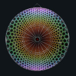 Psychedelic Spiral Dartscheibe<br><div class="desc">Psychedelic Spiral</div>