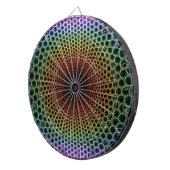 Psychedelic Spiral Dartscheibe (Vorderseite rechts)