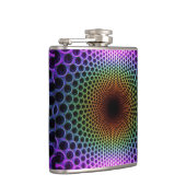 Psychedelic Spiral Flachmann (Rechts)