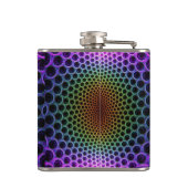 Psychedelic Spiral Flachmann (Rückseite)