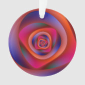 Psychedelic Spiral Labyrinth Ornament (Vorderseite)