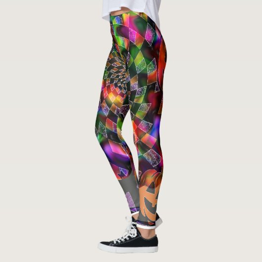 Psychedelic Spiral Mosaic Leggings (Links)
