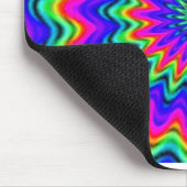 Psychedelic Spiral Mouse Pad Mousepad (Ecke)