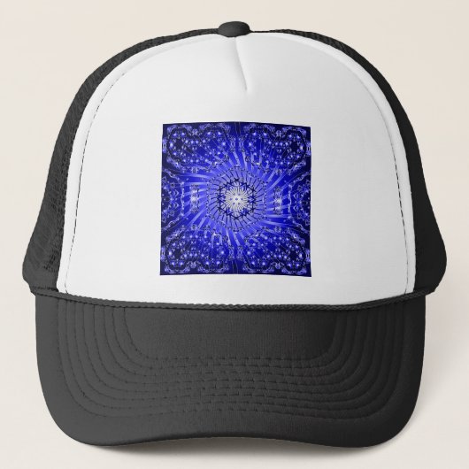 Psychedelic Spiral Pattern: Truckerkappe (Vorderseite)