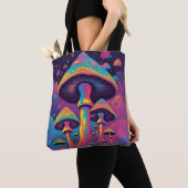 Psychedelic Spirit Shroom Garden Tote Bag Tasche (Von Nahem)
