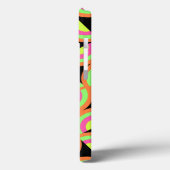 Psychedelic Squares Case-Mate iPhone Hülle (Rückseite / Links)