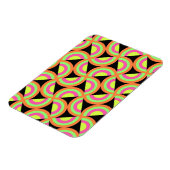 Psychedelic Squares Magnet (Linke Seite)