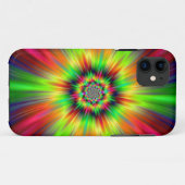Psychedelic Star Burst Case-Mate iPhone Hülle (Rückseite (Horizontal))
